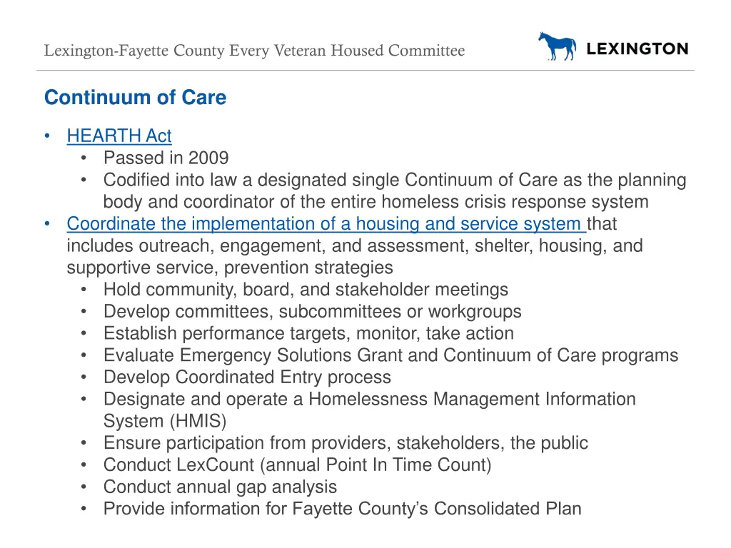 lexington fayette county every veteran housed 2