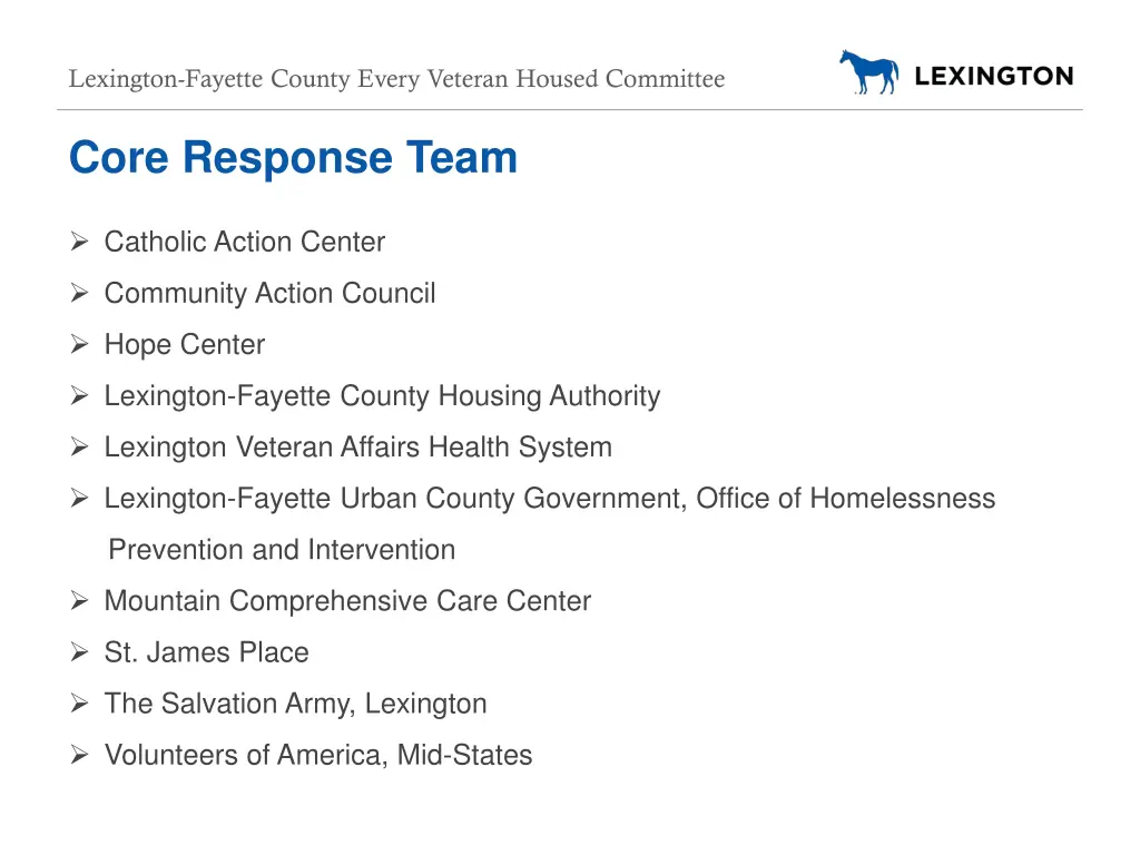 lexington fayette county every veteran housed 4