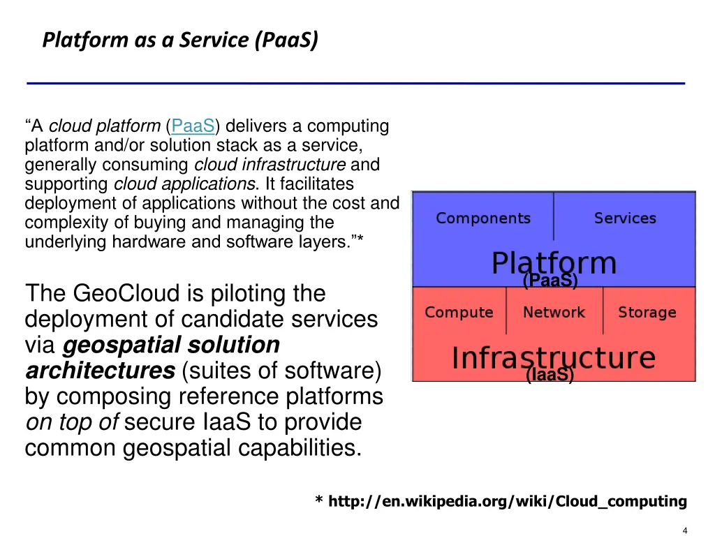 platform as a service paas
