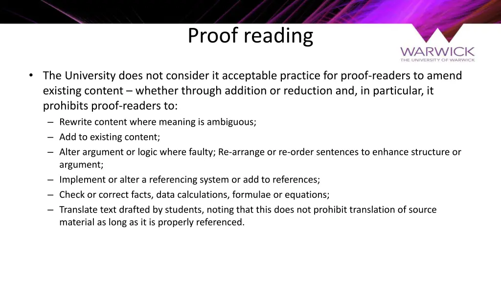 proof reading 1