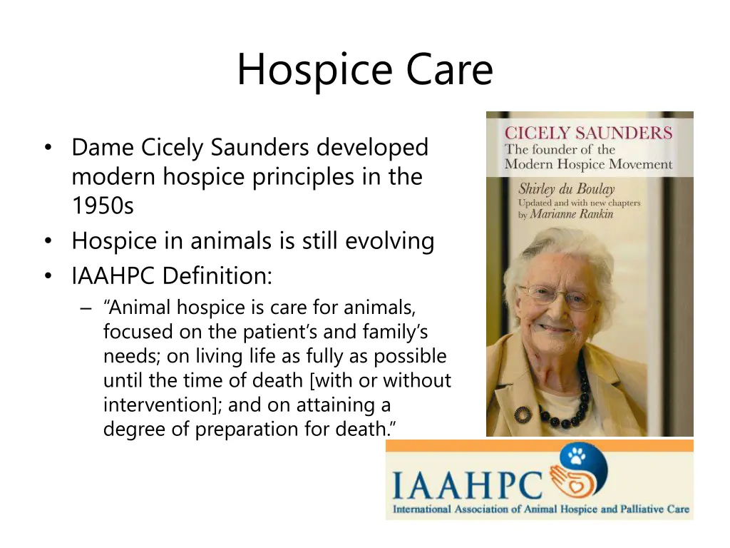 hospice care