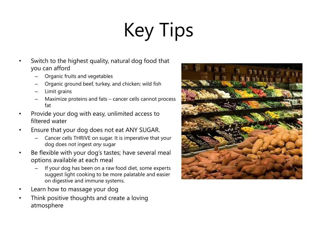 key tips