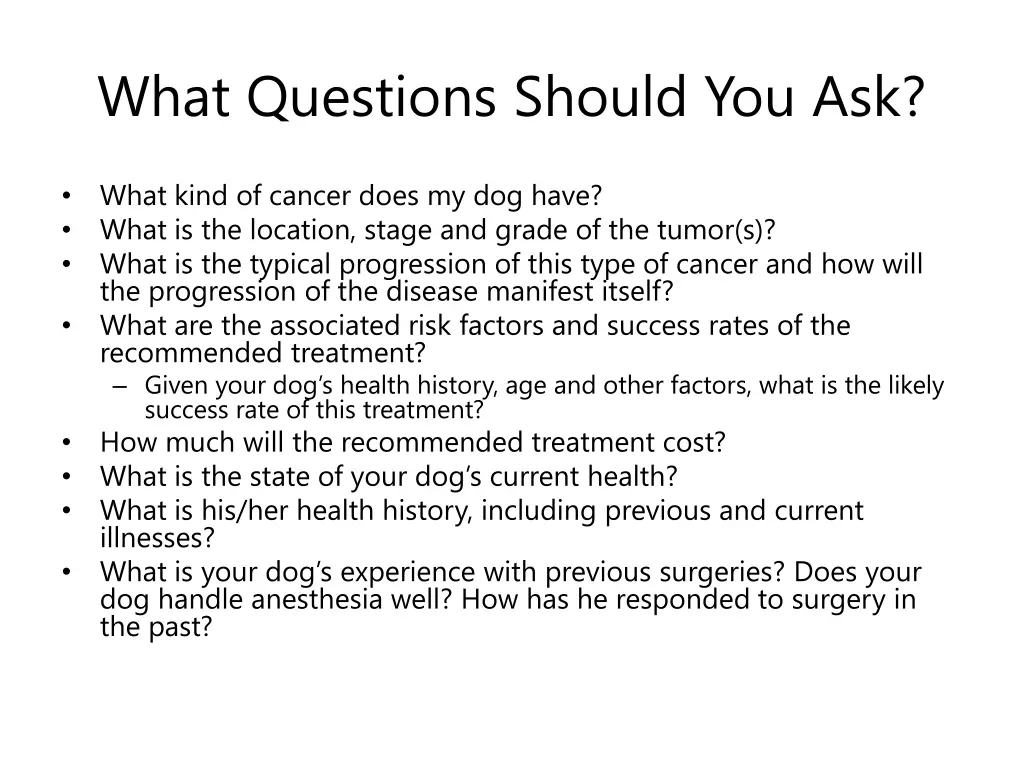 what questions should you ask