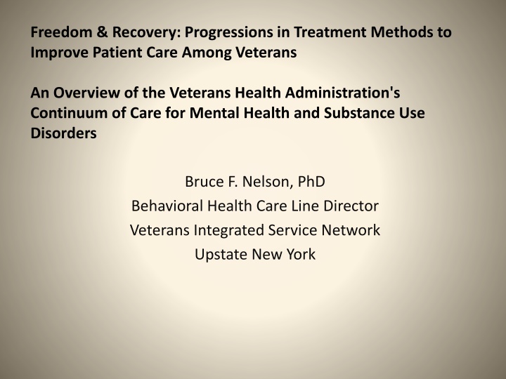freedom recovery progressions in treatment
