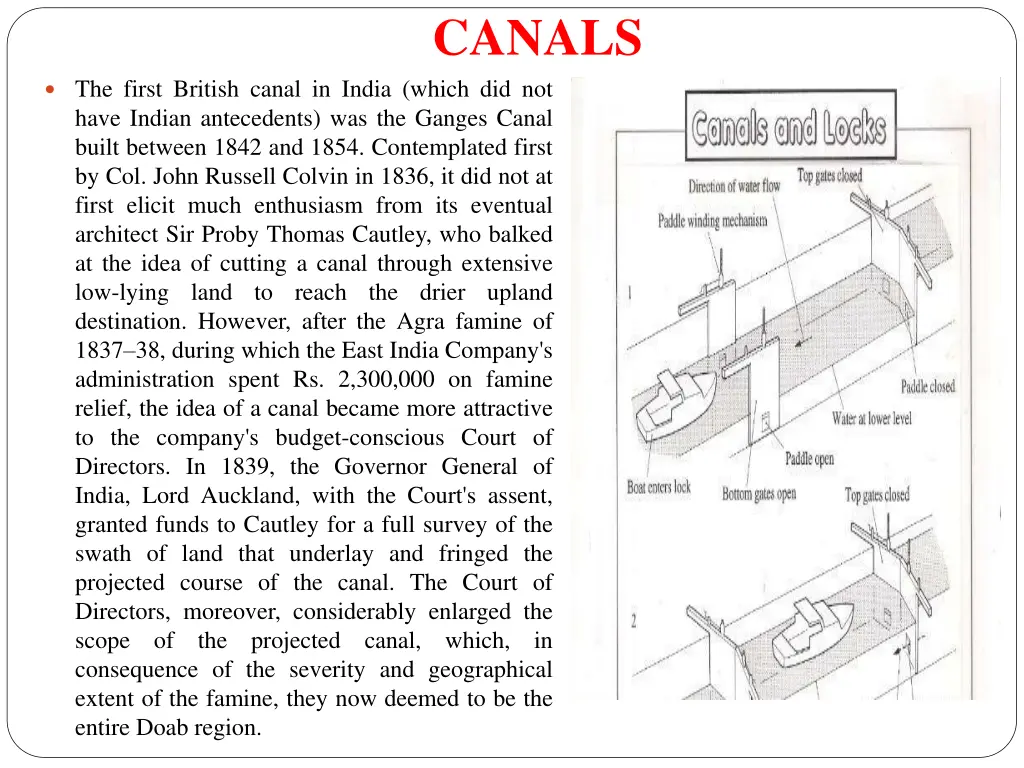 canals