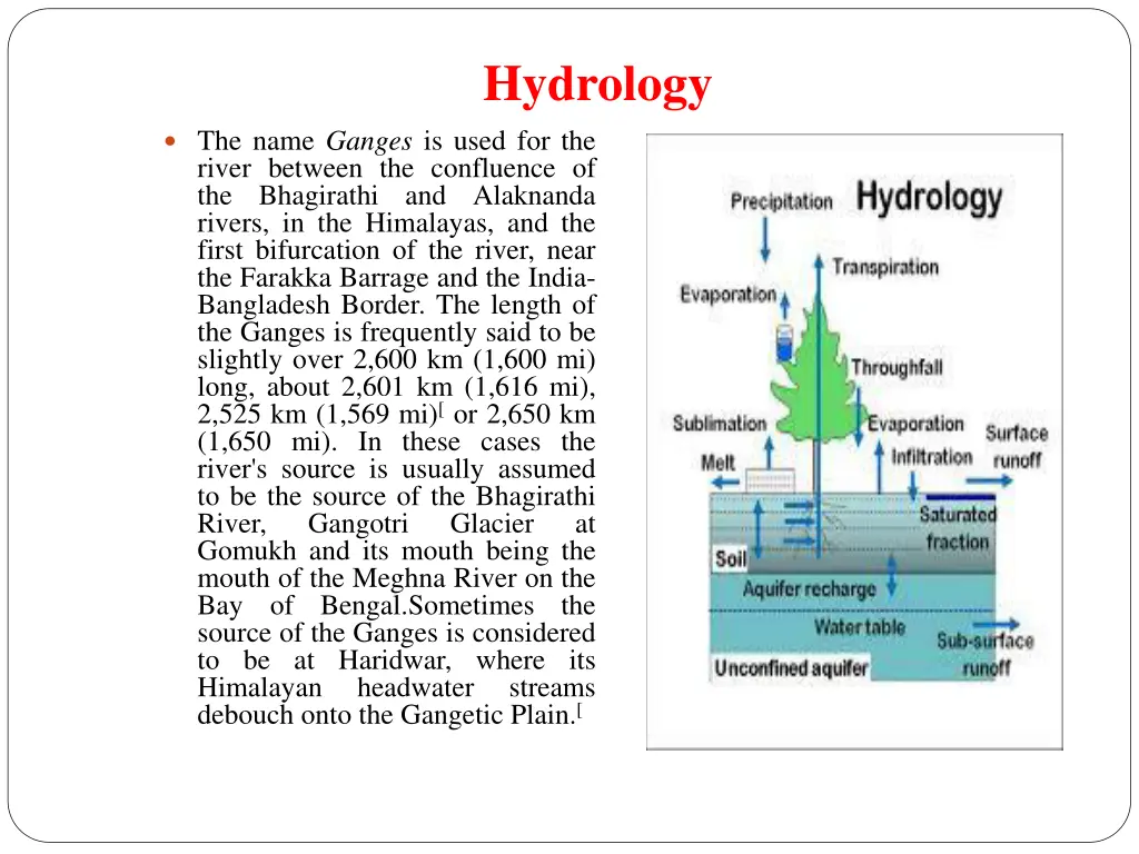hydrology
