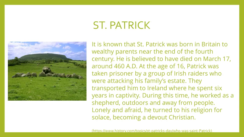 st patrick 1