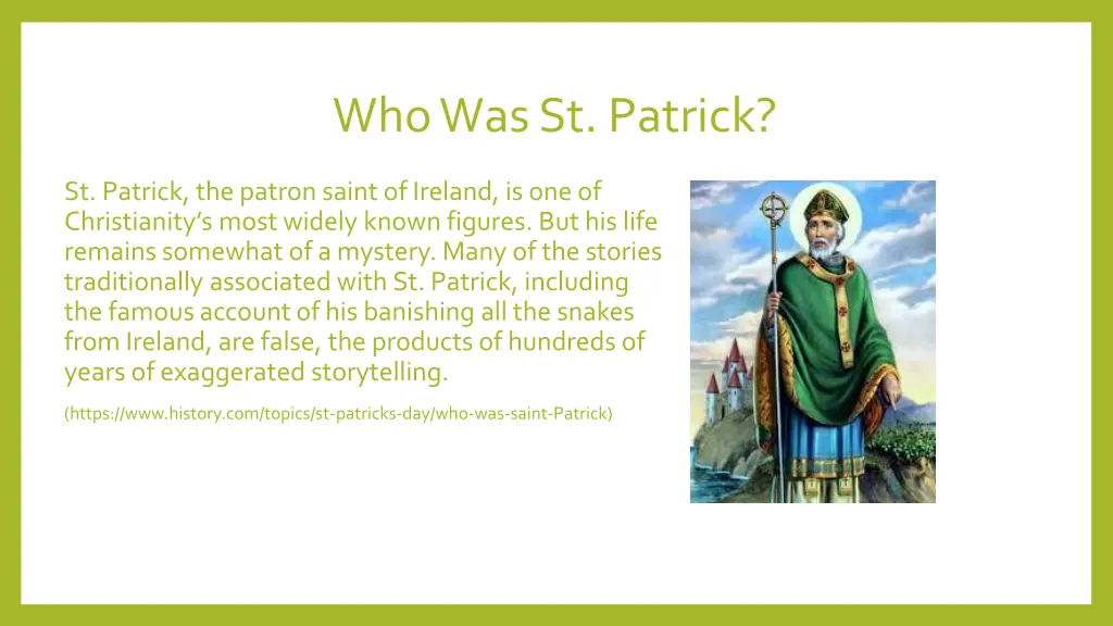 who was st patrick