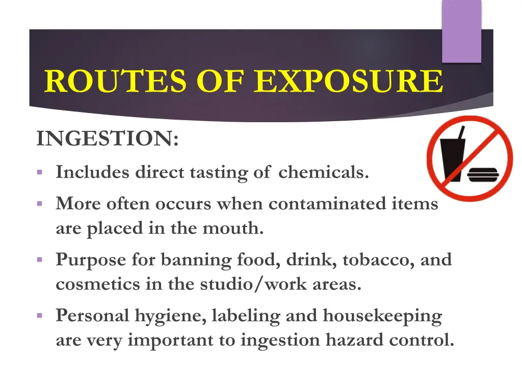 routes of exposure 3