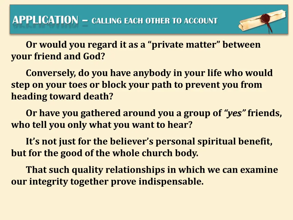 application calling each other to account 1