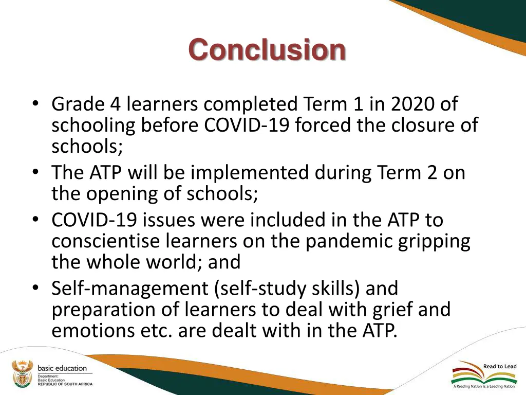 conclusion