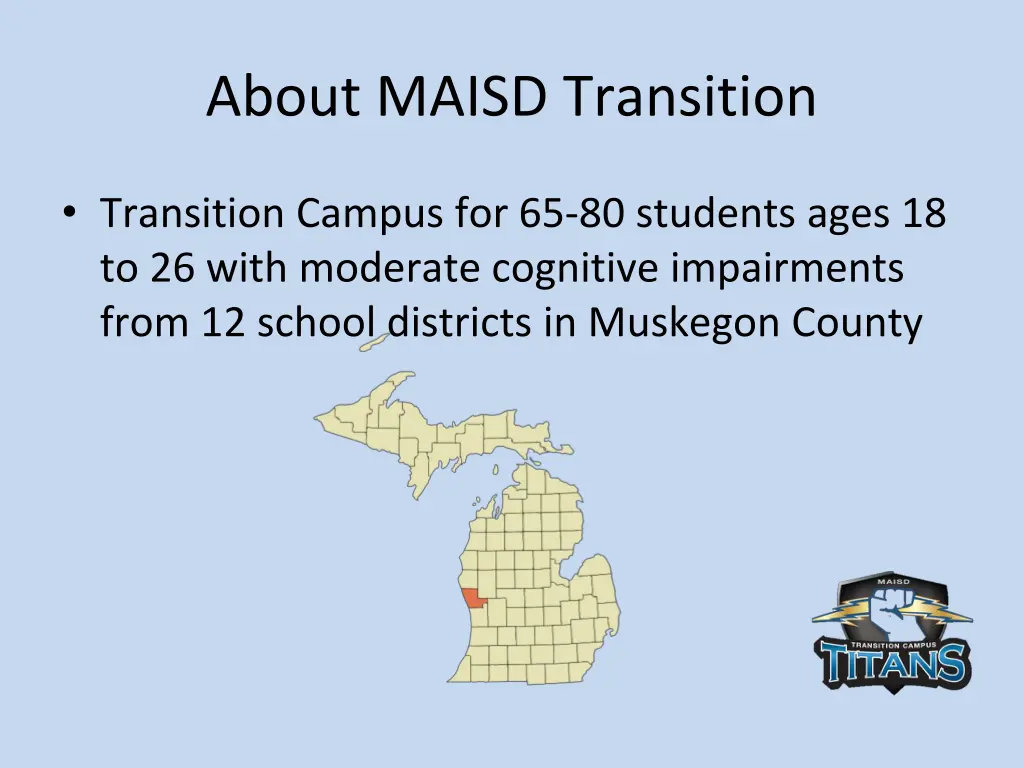 about maisd transition