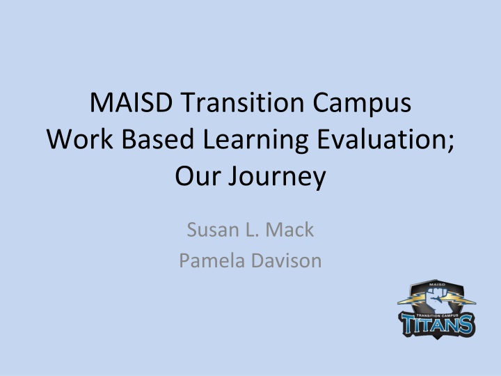 maisd transition campus work based learning