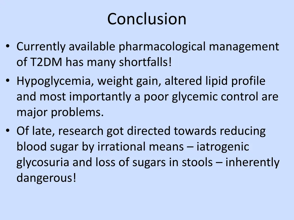 conclusion