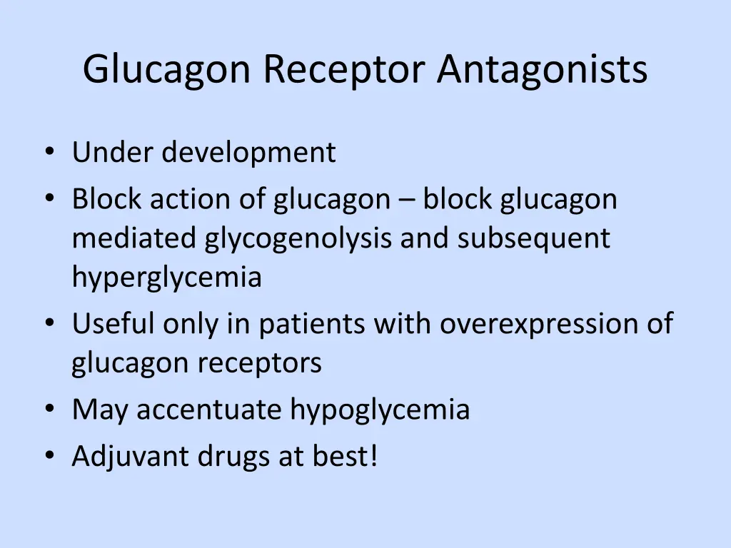glucagon receptor antagonists