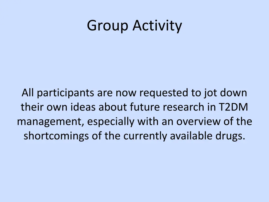 group activity
