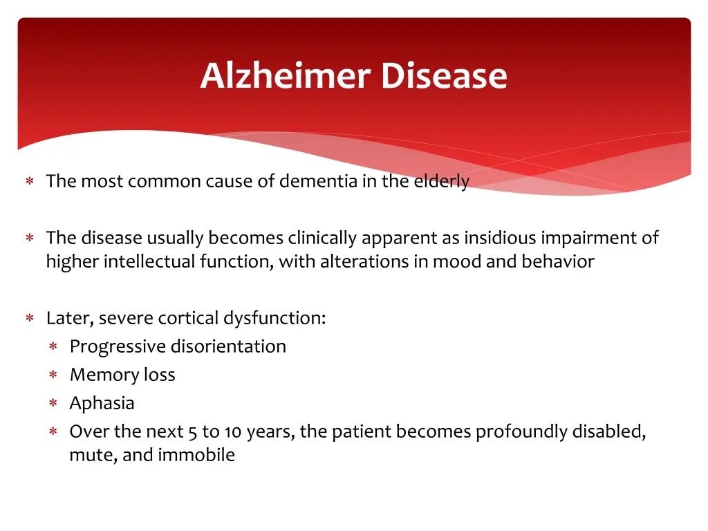 alzheimer disease