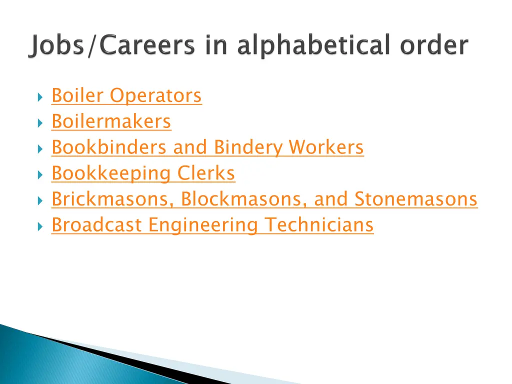 boiler operators boilermakers bookbinders