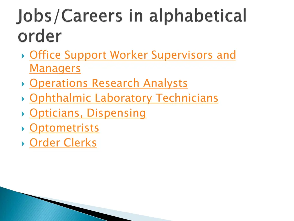 office support worker supervisors and managers
