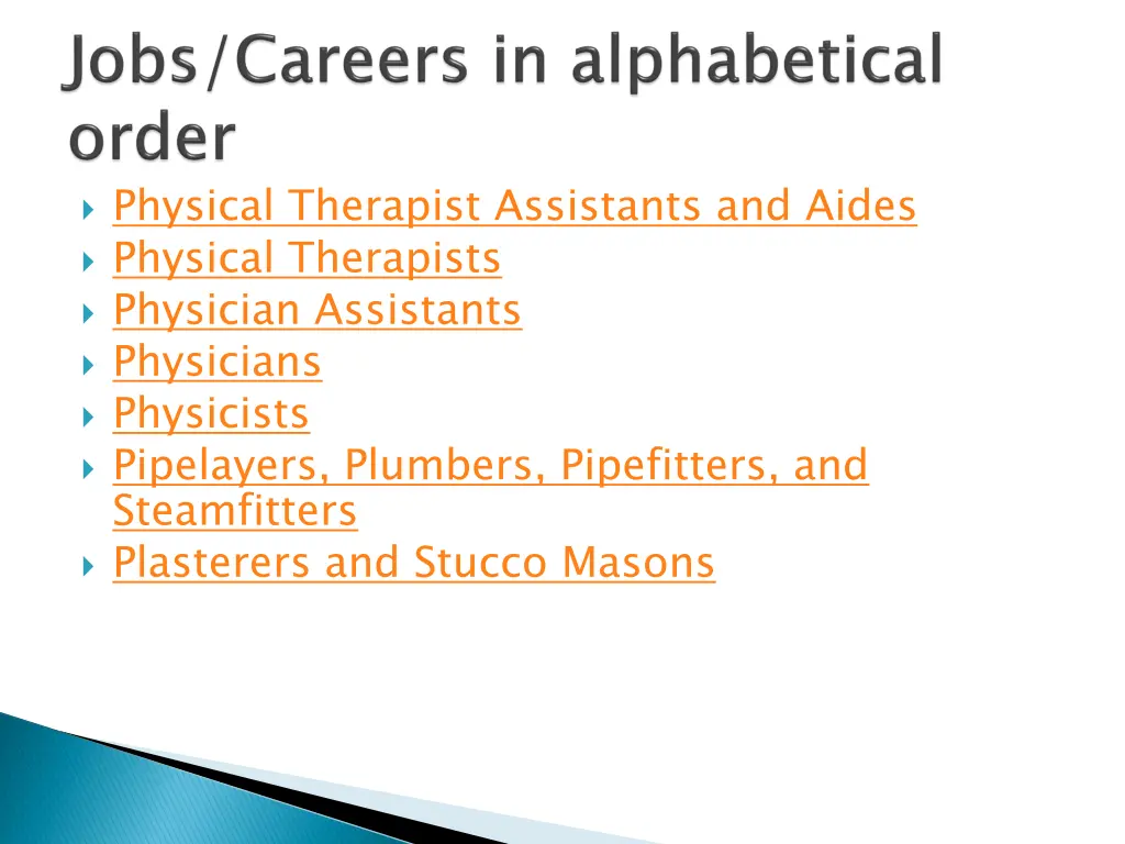 physical therapist assistants and aides physical