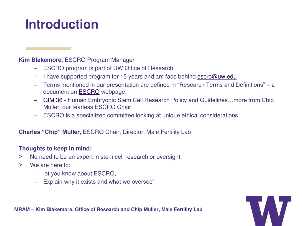 introduction