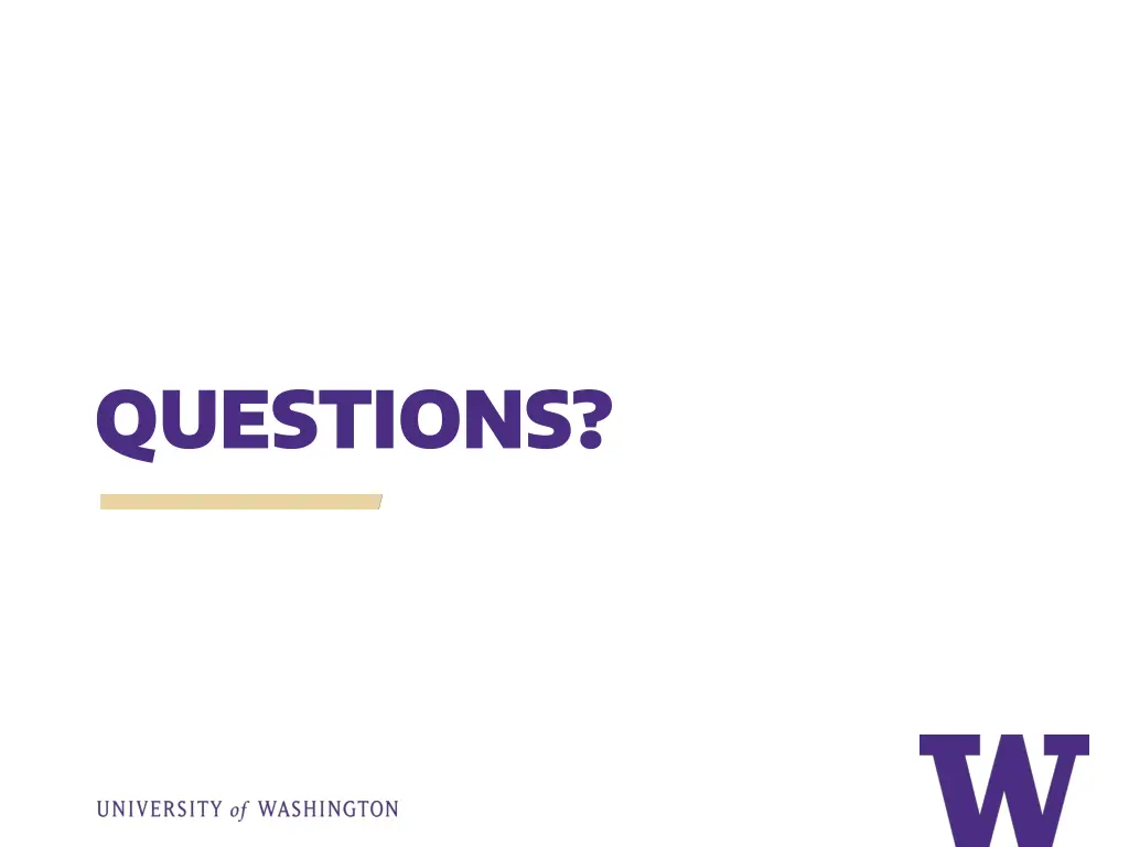 questions