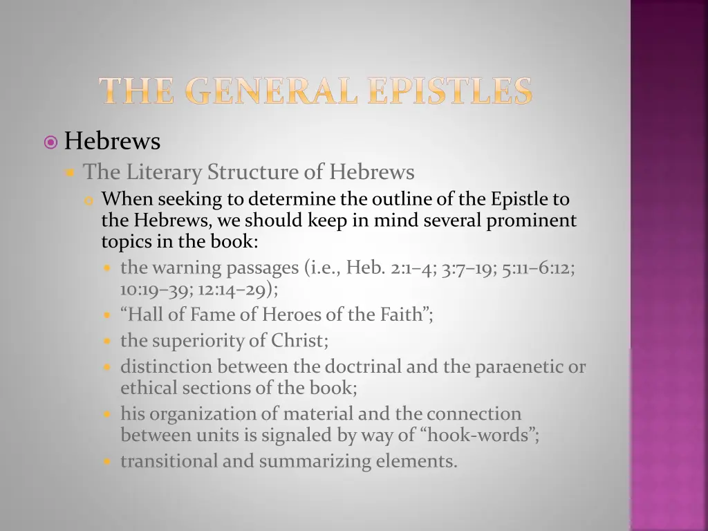 the general epistles 2
