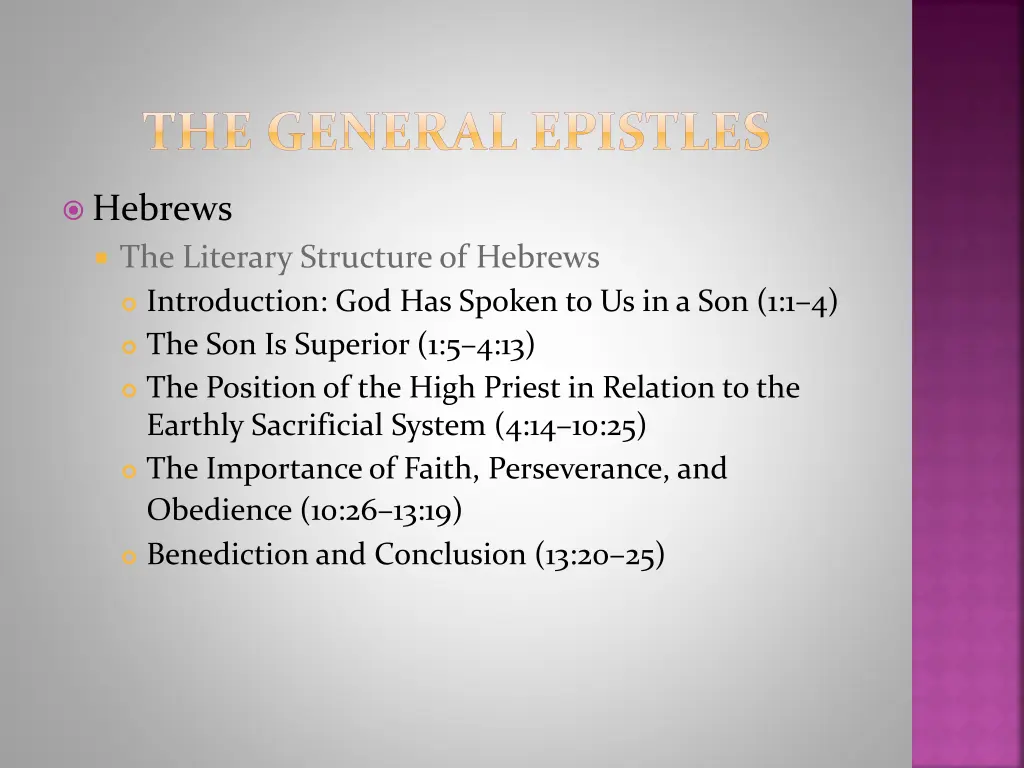 the general epistles 3