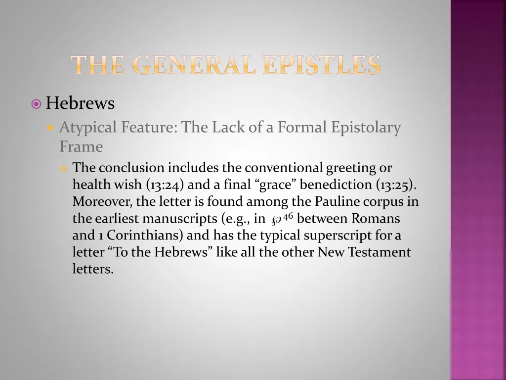 the general epistles 4