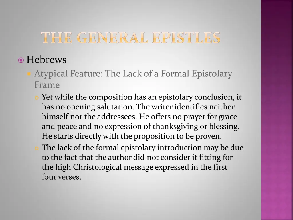 the general epistles 5