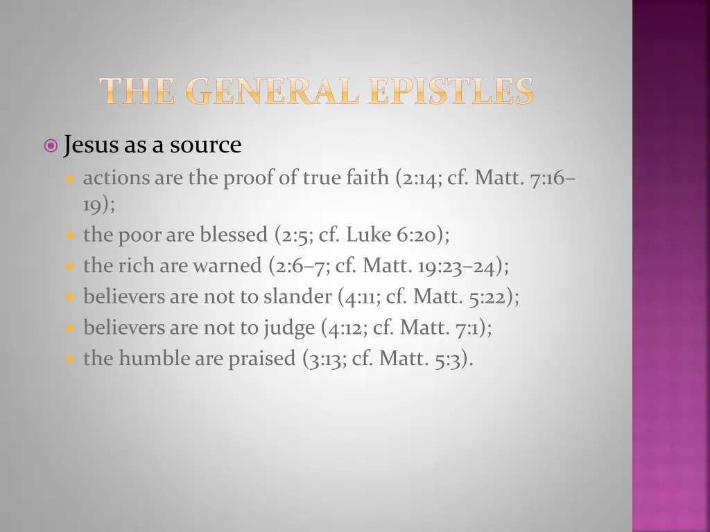 the general epistles 9