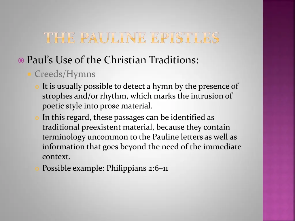 the pauline epistles 2