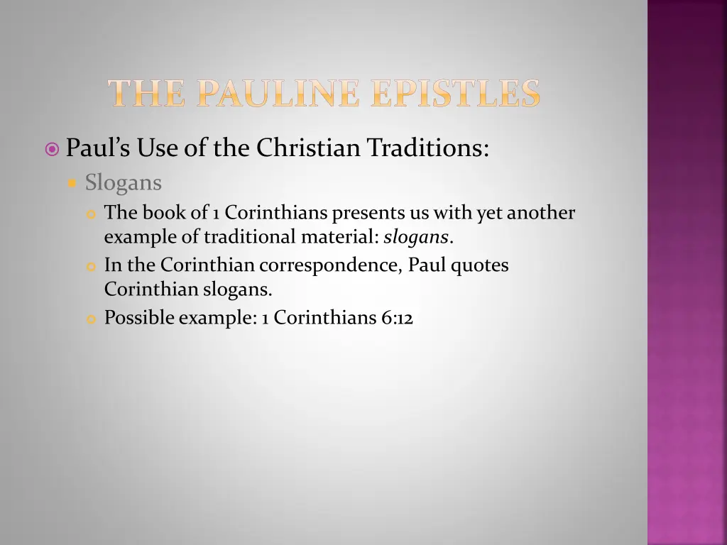 the pauline epistles 4