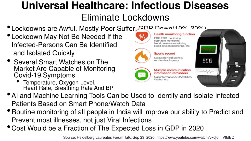 universal healthcare infectious diseases