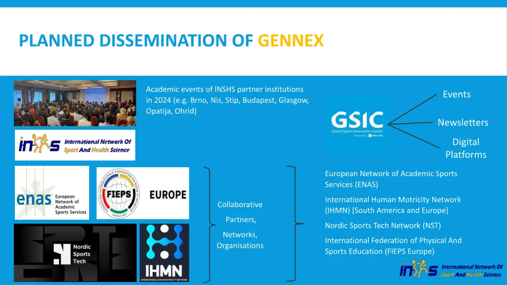 planned dissemination of gennex