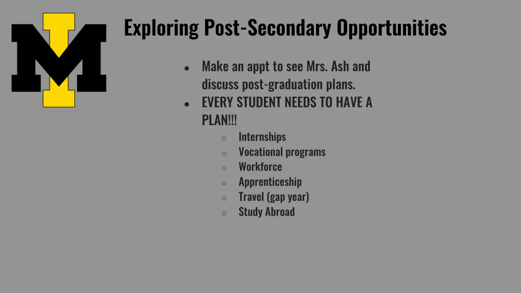 exploring post secondary opportunities 3