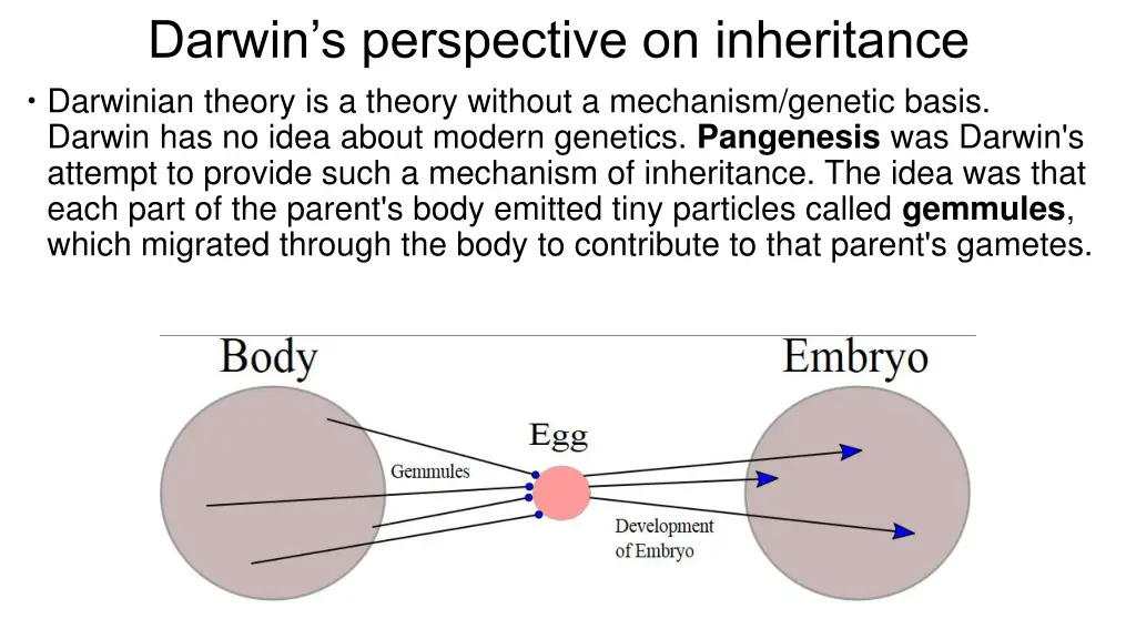 darwin s perspective on inheritance darwinian