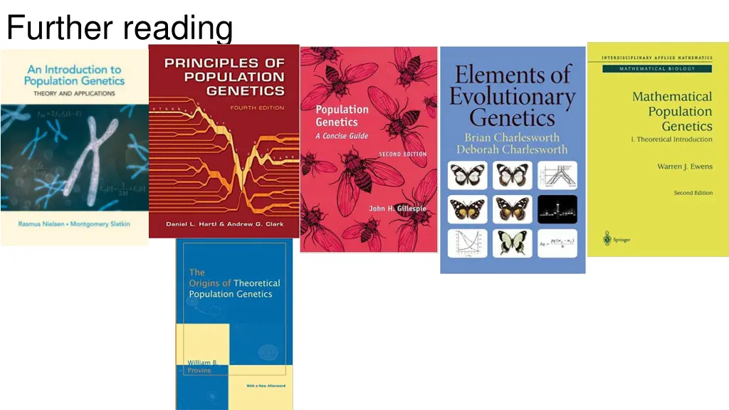 further reading