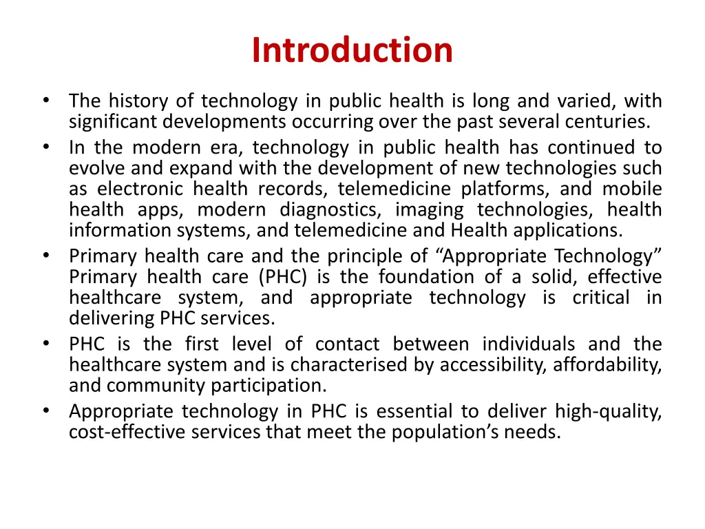 introduction