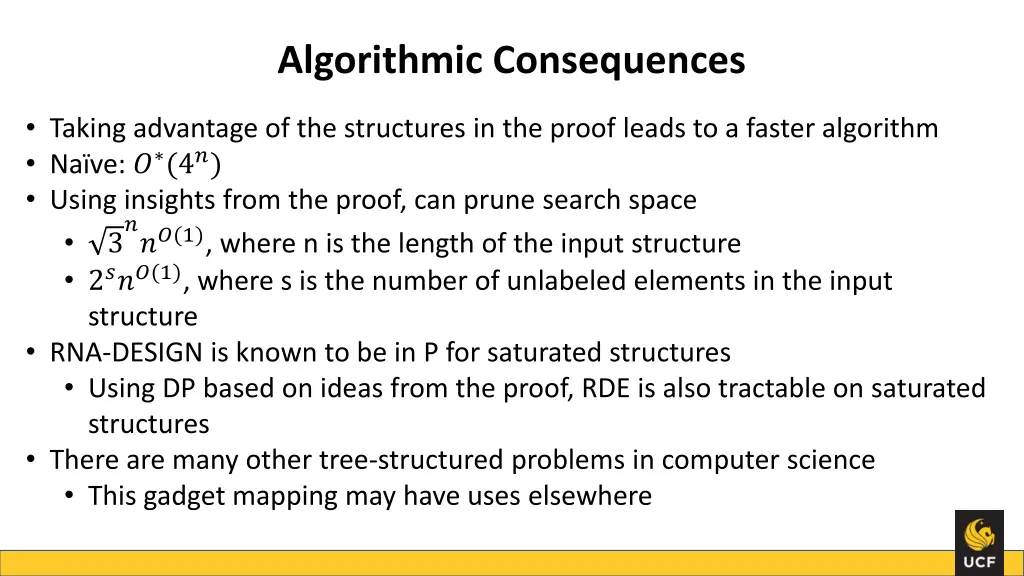 algorithmic consequences