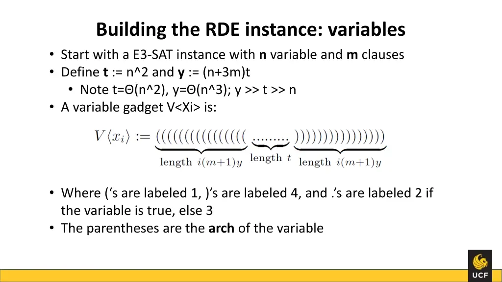building the rde instance variables start with