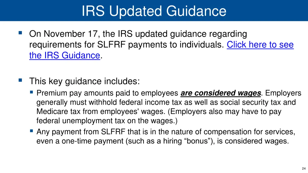 irs updated guidance 1