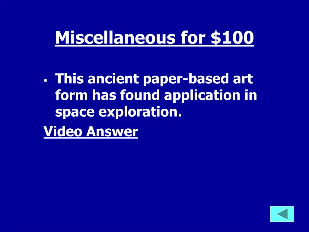 miscellaneous for 100
