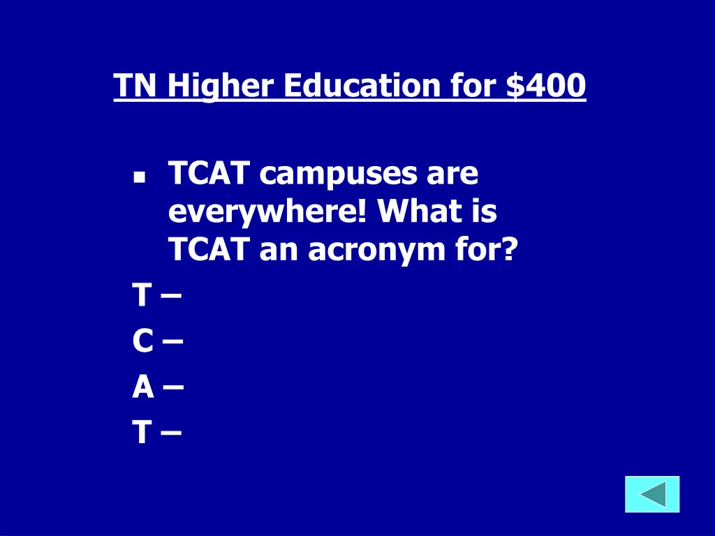 tn higher education for 400