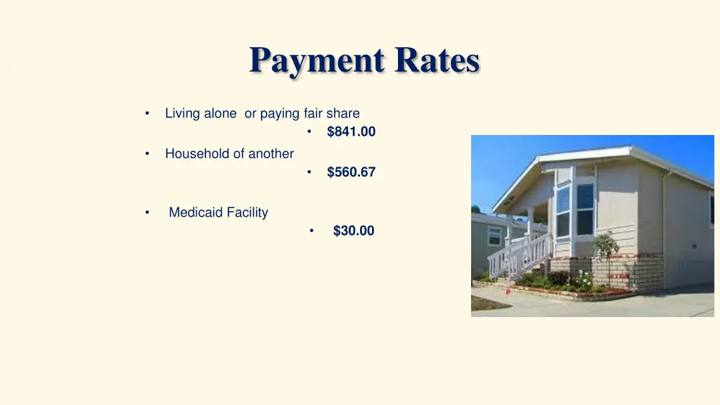 payment rates