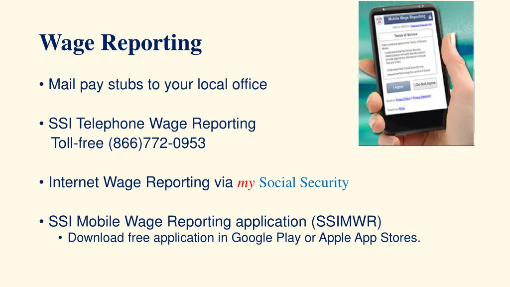 wage reporting