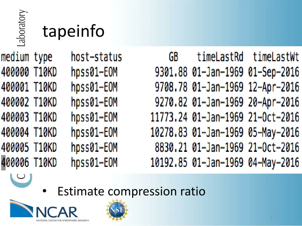 tapeinfo 2