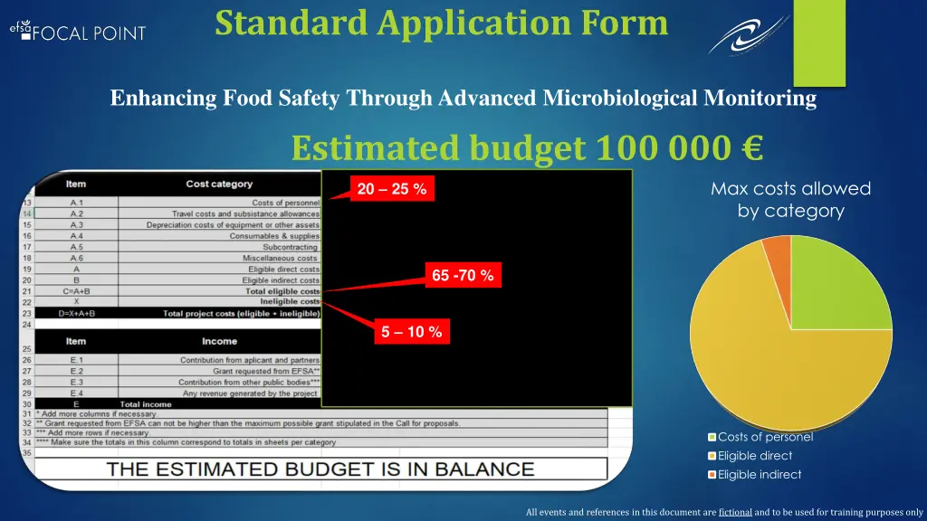 standard application form 6