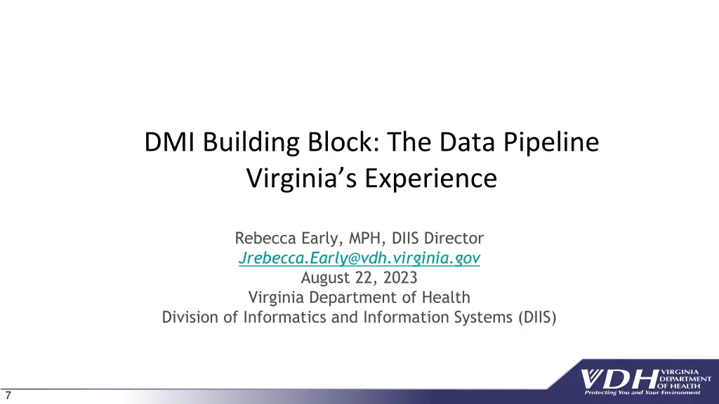 dmi building block the data pipeline virginia