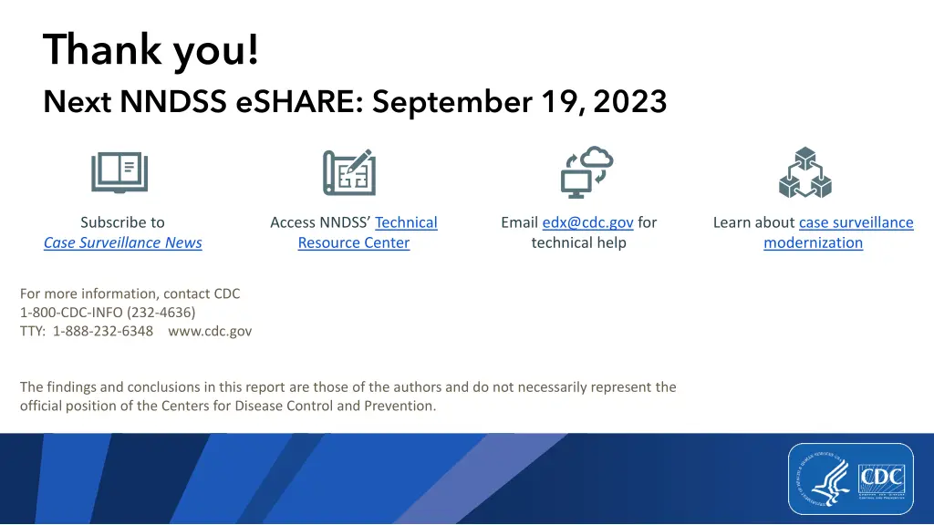 thank you next nndss eshare september 19 2023